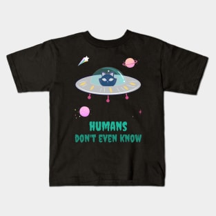 space cat Kids T-Shirt